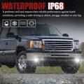 Bunker Indust Led Fog Lights For 2007-2013 Gmc Sierra 1500 2007-2014 2500hd 3500hd Bumper Driving Lamp Kit Replacement Foglight