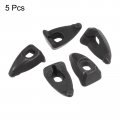 Uxcell D-type Carbon Steel Inserts Plate Finger Clamp Pressure Fit For Lathe Turning Tool 5pcs