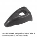 Uxcell D-type Carbon Steel Inserts Plate Finger Clamp Pressure Fit For Lathe Turning Tool 5pcs