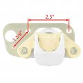 Caltric Front And Rear Brake Caliper With Pads Compatible Polaris Scrambler 500 2x4 4x4 2001 2002