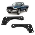 Front Bumper Bracket For 1997-2002 Dodge Ram 1500 2500 3500 Replacement Ch1066111 Ch1067111 55076778ab 55076779ab Steel 
