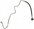 150 33357 Rear Brake Hose Black Machined Finish Vehicle Specific Fit