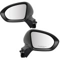Towing Mirrors Glass Fit For 2016-2019 Cruze C V Left And Right Outside Rear View 39125819-pfm