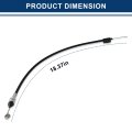 Brake Cable 18 37 In Long 064-8057-17 For Bad Boy Mz And Magnum 2017-2021 Models