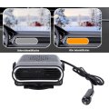 Car Heater 150w 12v Windshield Heating Fan Adjustable Angle With 2 Speed For Auto Window Defogger Defroster