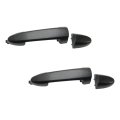Exterior Door Handles For Mercury Mariner 2005 To 2011 Front Or Rear Driver And Passenger Side Pair Black Textured Fo1520111 
