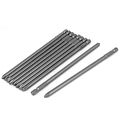 Uxcell 6mm X 150mm Ph2 Magnetic Phillips Screwdriver Drill Bits 10pcs