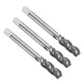 3pcs Spiral Flute Thread Taps 5 16-24 Unf 2b Machine Threading Tap Bit Uncoated Screw Tapping Repair Tool M2 High-speed Steel