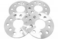 4 Pc Billet Aluminum 5x130 Mm Hub Centric Wheel Spacers Thick 71 5 H B Chrome Conical Lug Bolts For Porsche Vehicles 