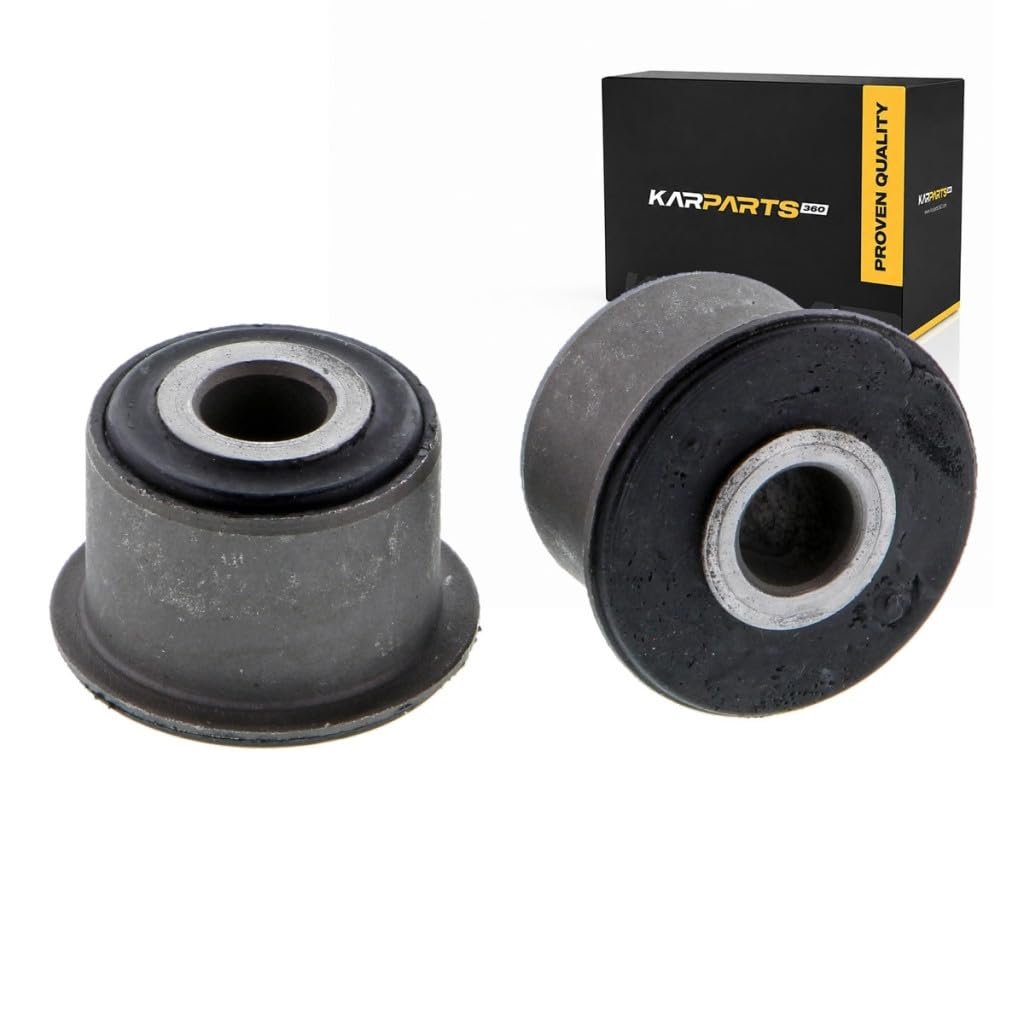 Control Arm Bushing For 1996 To 2004 Chevy S10 Natural Rubber Black Press In Mounting 2 Piece Set 0 58 Inside Diameter