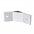 Uxcell 2pcs 135 Degree Angle Aluminum Profile Corner Brackets Brace Joint Connectors For 5050 Series Silver White