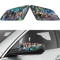 Dimeani Fit For Chevrolet Malibu Side Mirror Cover 2016 2017 2018 2019 2020 2021 2022 2023 2024 2025 Chevy Passenger Driver 