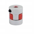 Uxcell 8mm To Shaft Coupling 30mm Length 25mm Diameter Motor Coupler Aluminum Alloy Joint Connector For Diy Encoder