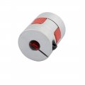 Uxcell 8mm To Shaft Coupling 30mm Length 25mm Diameter Motor Coupler Aluminum Alloy Joint Connector For Diy Encoder