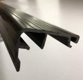 Trim-to-fit Fixed Vinyl Sill Cap Replacement Threshold 36 5inch Single In-swing Doors Only Brown 