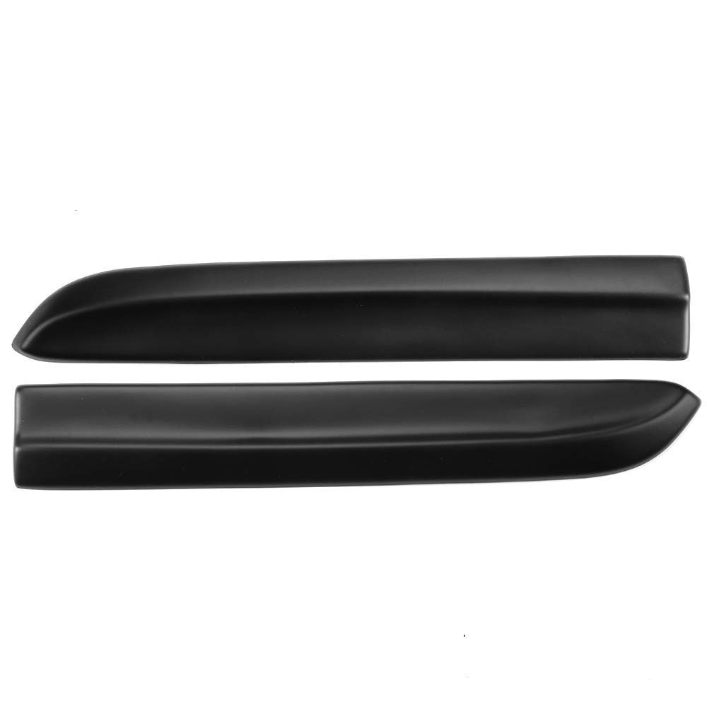 Rear Bumper Lip Aprons For 2012 2014 Dodge Charger Srt8 Matte Black Polypropylene Valences Spats Splitter Diffuser Canard