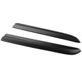 Rear Bumper Lip Aprons For 2012 2014 Dodge Charger Srt8 Matte Black Polypropylene Valences Spats Splitter Diffuser Canard