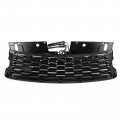 Topteng Upper Grille Fit For Land Rover Range Vogue L405 With 5 Led Light 2013 2014 2015 2016 2017