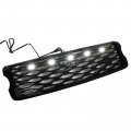 Topteng Upper Grille Fit For Land Rover Range Vogue L405 With 5 Led Light 2013 2014 2015 2016 2017