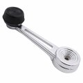 Gskmotor 1pair Set New Chrome Inside Interior Window Crank Handle For Ford Pickup Truck 