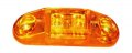 V168a Amber Slim Line Waterproof Vehicle Light Assembly 