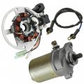 Caltric Stator Starter Compatible With Polaris Scrambler 90 2001 2002 2003