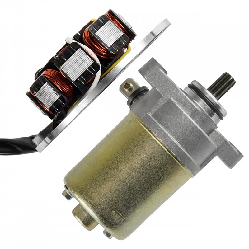 Caltric Stator Starter For Polaris Scrambler 90 2001 2002 2003
