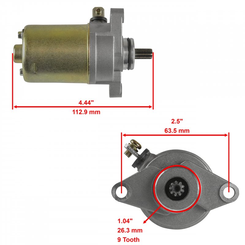 Caltric Stator Starter For Polaris Scrambler 90 2001 2002 2003