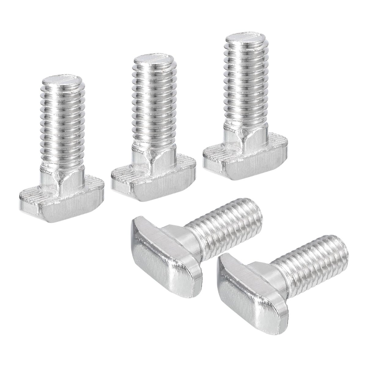 20pcs T-slot Bolts M8 X 20mm Hammer Head Bolt T Screw Drop-in Stud For 4040 Series Aluminum Extrusion Profile 304 Stainless