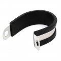 Uxcell 42mm Dia Epdm Rubber Lined P Clip Water Pipe Tube Hose Clamp Holder