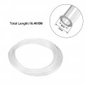 Uxcell Pneumatic Air Tubing 12mm Od X 8mm Id 5 Meters 16ft Pu Polyurethane Compressor Tube Hose Pipe Clear