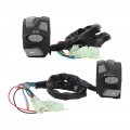 Motorcycle Handlebar Switch Fydun 22mm Waterproof Turn Signal Control Button Universal For Horn Headlight White