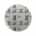 1080 Graphics Cat Stickers Packs Key Chain Double Sided Stainless Steel Keychain