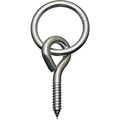 National N220-657 2062bc Ring With Screw Eyes In Zinc 3 8 X 3-1 2 