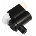 Acropix Windshield Washer Motor Pump With Grommet For Hyundai Veloster Pack Of 1 Black