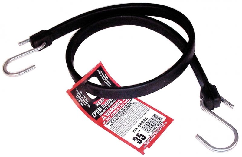 Keeper 35a Epdm Rubber Cargo Strap For Indoor And Outdoor Use