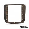 G-plus Dash Radio Bezel Trim Wood Grain Compatible With Chevy Silverado 1500 Tahoe Gmc Sierra Yukon 2007-2014 15211886 26887440