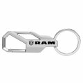 Ipick Image Compatible With Ram Logo Silver Carabiner-style Snap Hook Metal Key Chain