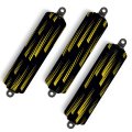 Vps Shock Cover For Kawasaki Prairie Lakota Bayou Mojave 250 360 650 700 Set Of 3 Yellow Color Nd1728 