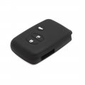 3 Button Rubber Car Remote Key Cover Case Protective Black For Toyota Camry 