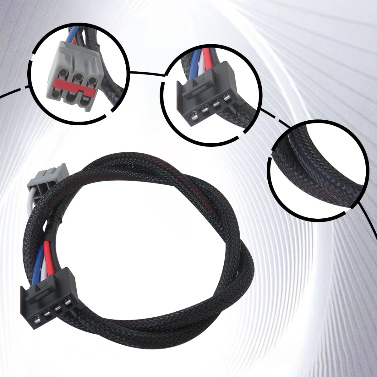 Brake Controller Wiring Adapter Harness 4 Pin For Ford Expedition 1997 2012 F150 Explorer Range Rover Lincoln Navigator Model