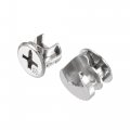Uxcell 10pcs 15mm Dia 20pcs 13mm Furniture Cam Lock Nut Connector Fittings For Cabinet Drawer Wardrobe Panel