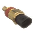 Engine Coolant Temperature Sensor Set For Chevy Astro 1990 To 2005 Gold And Black Plug Connector With Wire Lead Blade Terminal 