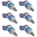 6pcs Fuel Injectors 16600-rr701 16600rr701 Replacement 1990-1994 For Nissan 300zx Vg30dett Z32 555cc