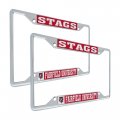 Fairfield University Metal License Plate Frame For Front Or Back Of Car Officially Licensed Mascot 2-pack 