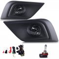 Compatible With 2015 2016 2017 2018 Nissan Murano Pair Fog Lights Clear Lens Wiring Kit Included Pls See Product Description