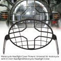 Keenso Motorcycle Headlight Cover High Hardness Mesh Protector For Grill Universal Fitment Daily Riding And Off-road Adventures