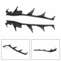 Topteng 63128384487 63128384486 Upper Headlight Cover Strip Left Right For Bmw 3 E46 98-01