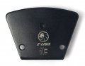 Trapezoid Floor Grinding Disc 3-pcs Metal Bond Diamond Grit 60 For Concrete