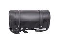 12 Inch Plain Motorcycle Tool Bag With Two Roller Buckle Straps 
